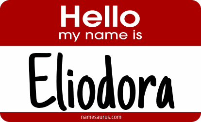 Hello my name is Eliodora png download