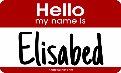Hello my name is Elisabed png download