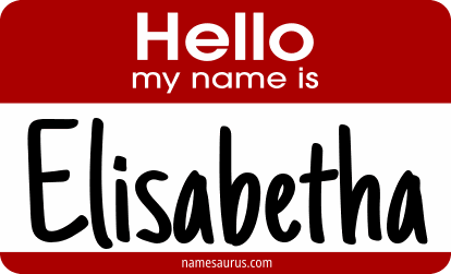 Hello my name is Elisabetha png download