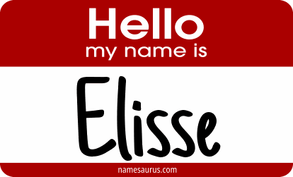 Hello my name is Elisse png download