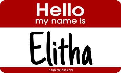 Hello my name is Elitha png download