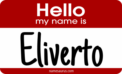Hello my name is Eliverto png download