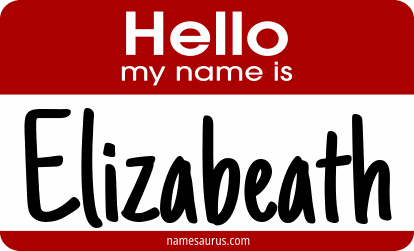 Hello my name is Elizabeath png download