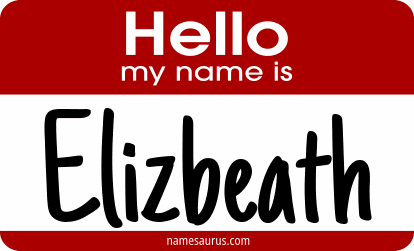 Hello my name is Elizbeath png download