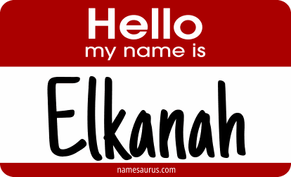 Hello my name is Elkanah png download