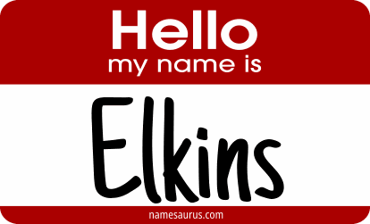 Hello my name is Elkins png download