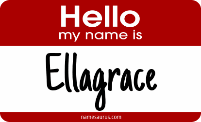 Hello my name is Ellagrace png download