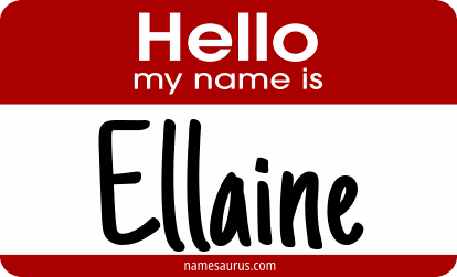 Hello my name is Ellaine png download