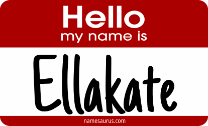Hello my name is Ellakate png download