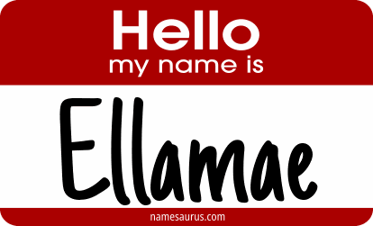 Hello my name is Ellamae png download