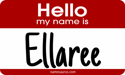 Hello my name is Ellaree png download