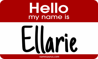 Hello my name is Ellarie png download