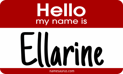 Hello my name is Ellarine png download