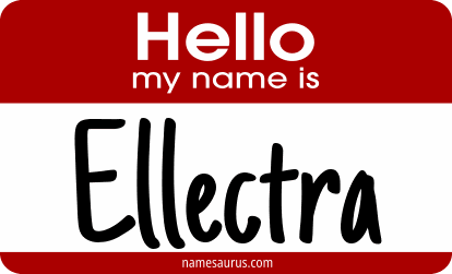 Hello my name is Ellectra png download