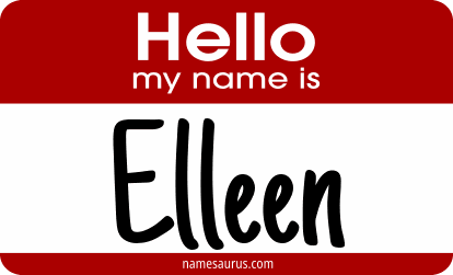 Hello my name is Elleen png download
