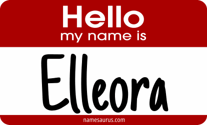 Hello my name is Elleora png download
