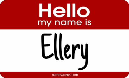 Hello my name is Ellery png download