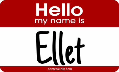 Hello my name is Ellet png download