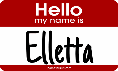 Hello my name is Elletta png download