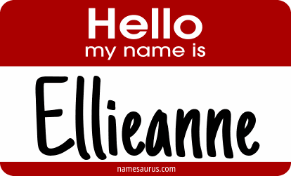 Hello my name is Ellieanne png download
