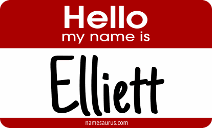 Hello my name is Elliett png download