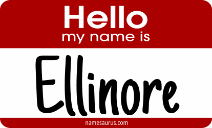 Hello my name is Ellinore png download