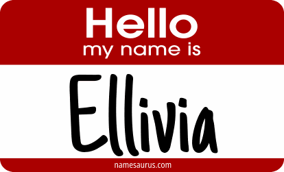 Hello my name is Ellivia png download