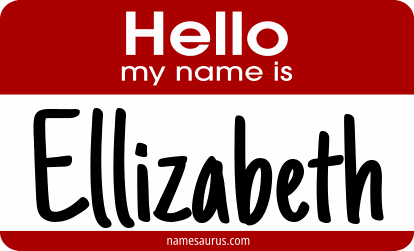 Hello my name is Ellizabeth png download