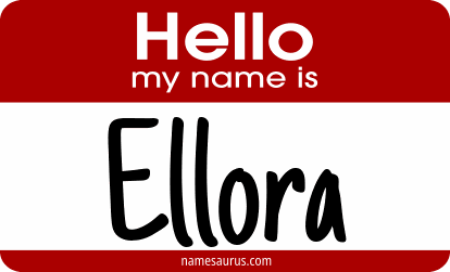Hello my name is Ellora png download