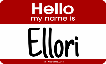 Hello my name is Ellori png download
