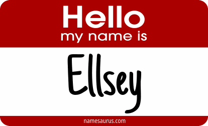 Hello my name is Ellsey png download