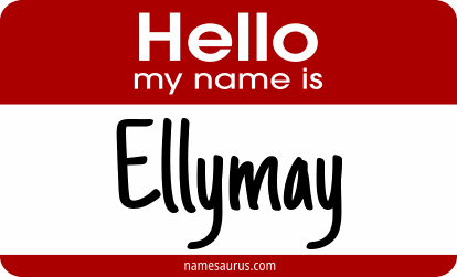Hello my name is Ellymay png download