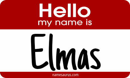 Hello my name is Elmas png download