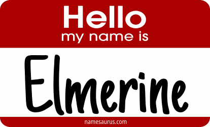 Hello my name is Elmerine png download