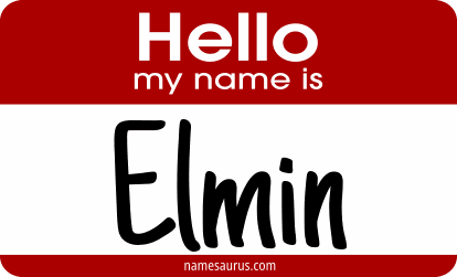 Hello my name is Elmin png download