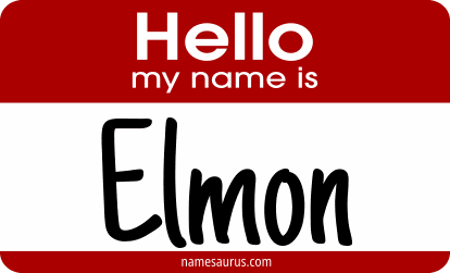 Hello my name is Elmon png download