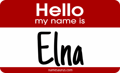 Hello my name is Elna png download