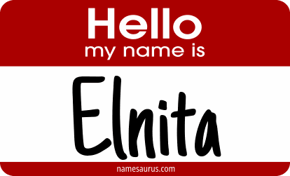 Hello my name is Elnita png download