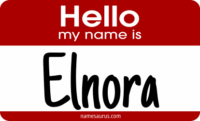 Hello my name is Elnora png download