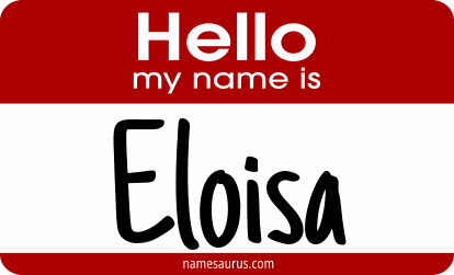 Hello my name is Eloisa png download