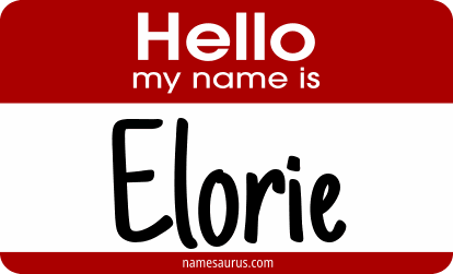 Hello my name is Elorie png download