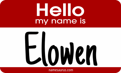Hello my name is Elowen png download