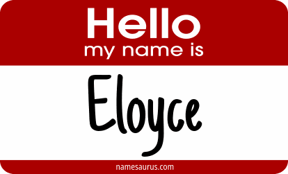 Hello my name is Eloyce png download