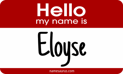 Hello my name is Eloyse png download