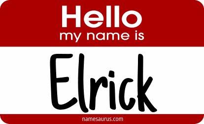 Hello my name is Elrick png download