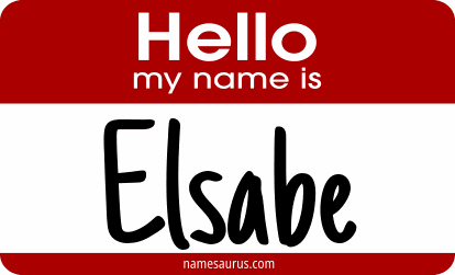 Hello my name is Elsabe png download