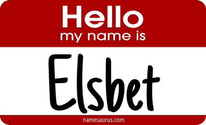 Hello my name is Elsbet png download