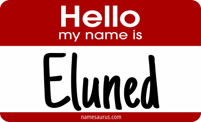 Hello my name is Eluned png download