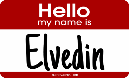 Hello my name is Elvedin png download
