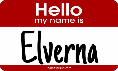 Hello my name is Elverna png download